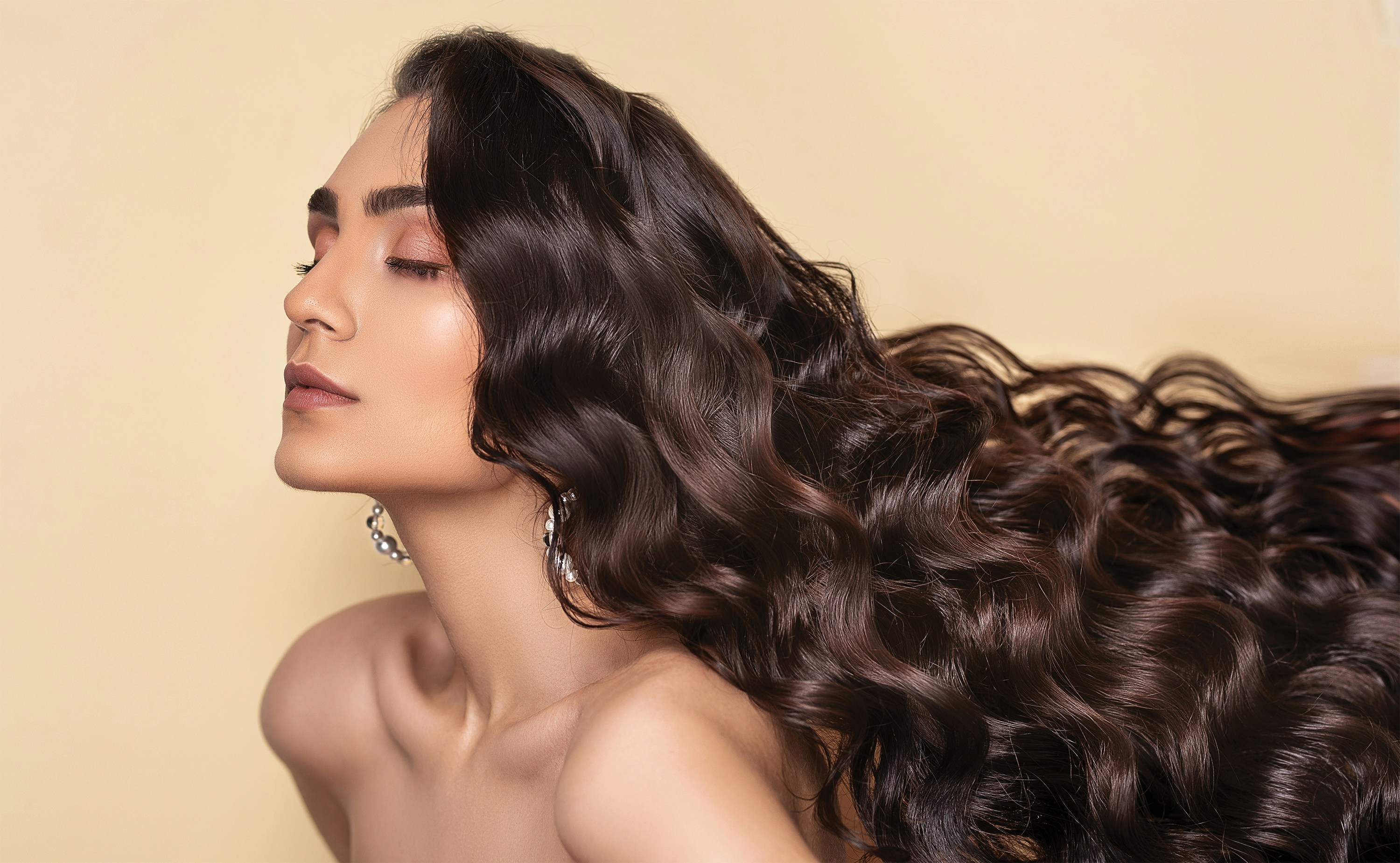 Hair care in an aesthetic clinic